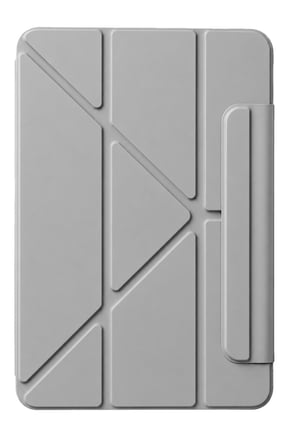 uryport Apple iPad 2025 10.9 10.Nesil (A16) Edz Manyetik Standlı Tablet Kılıfı - Gri