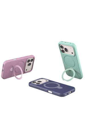 uryport Huawei Honor 600 Regal Magsafe Standlı Kapak - Siyah