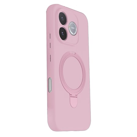 Huawei Honor 600 Lite Regal Magsafe Standlı Kapak - Açık Pembe