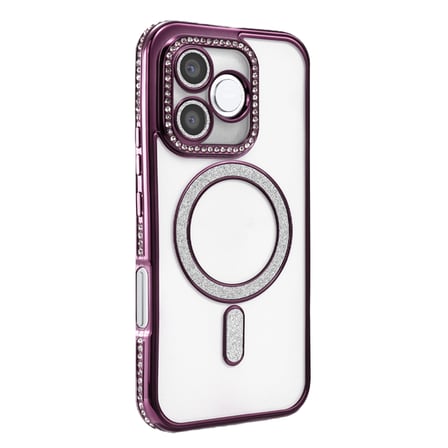 Huawei Honor 600 Lite Joke Simli Magneticsafe Kılıf - Derin Mor