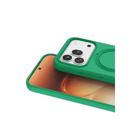 Huawei Honor 600 Regal Magsafe Standlı Kapak - Yeşil