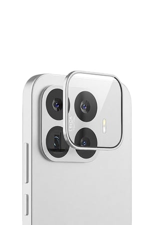 uryport Xiaomi Mi 17T Pro Raze Metal Kamera Lens - Gümüş