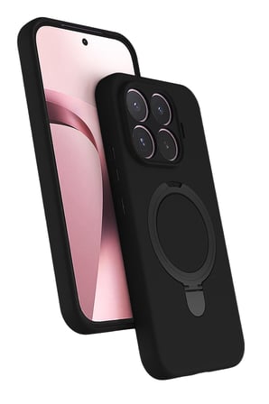 uryport Xiaomi Mi 17T Regal Magsafe Standlı Kapak - Siyah