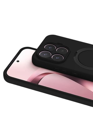 uryport Xiaomi Mi 17T Regal Magsafe Standlı Kapak - Siyah