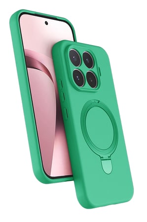 uryport Xiaomi Mi 17T Regal Magsafe Standlı Kapak - Yeşil
