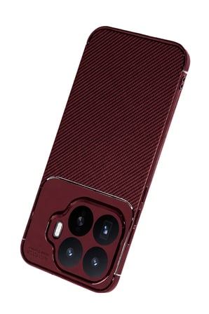 Uryport Xiaomi Mi 17T Auto Focus Karbon Kapak - Bordo