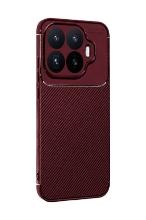 Uryport Xiaomi Mi 17T Auto Focus Karbon Kapak - Bordo