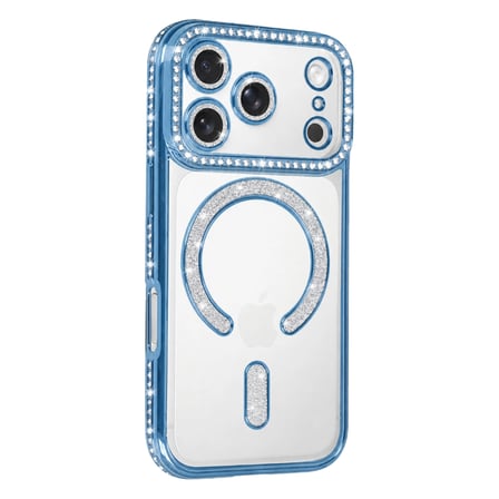 iPhone 18 Pro Max Joke Simli Magneticsafe Kılıf - Sierra Blue