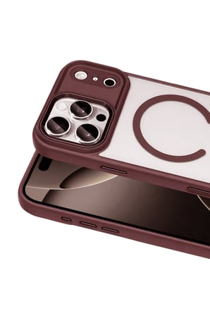 Joko Apple iPhone 18 Pro Terea Magsafe Kapak - Bordo