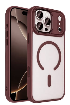 Joko Apple iPhone 18 Pro Max Terea Magsafe Kapak - Bordo