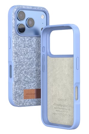 Onegif Apple iPhone 18 Pro Bright Simli Kapak - Mavi
