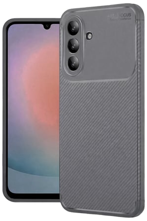 Newface Samsung Galaxy S26 FE Auto Focus Karbon Kapak - Gri