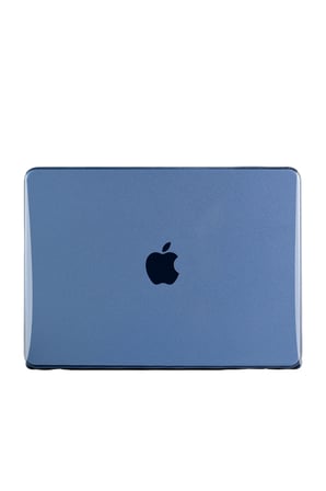 uryport Apple MacBook Neo Şeffaf Macbook Kapak - Mavi