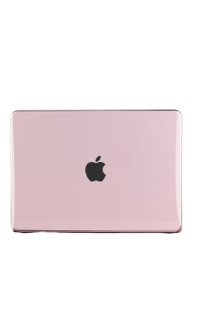 uryport Apple MacBook Neo Şeffaf Macbook Kapak - Pembe