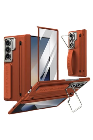 Joko Samsung Galaxy Z Fold 8 Ultra FoldPro Magsafe Kapak - Kahverengi