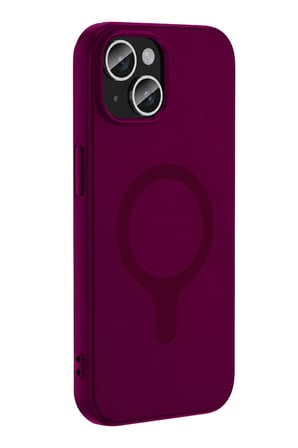 Joko Apple iPhone 14 Z Silikon Magsafe Kapak - Bordo