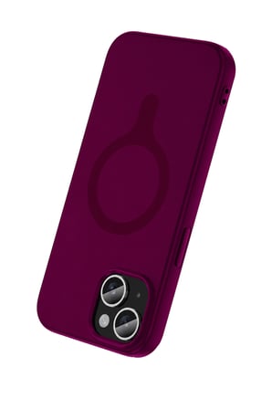 Joko Apple iPhone 14 Z Silikon Magsafe Kapak - Bordo