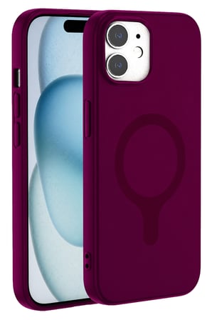 Joko Apple iPhone 11 Z Silikon Magsafe Kapak - Bordo