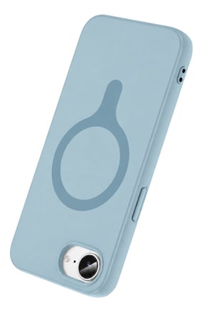 Joko Apple iPhone 17E Z Silikon Magsafe Kapak - Açık Mavi
