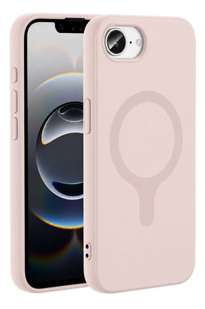 Joko Apple iPhone 17E Z Silikon Magsafe Kapak - Pembe