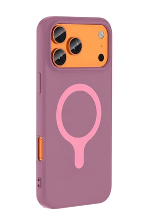 Joko Apple iPhone 18 Pro/17 Pro Z Silikon Magsafe Kapak - Mor