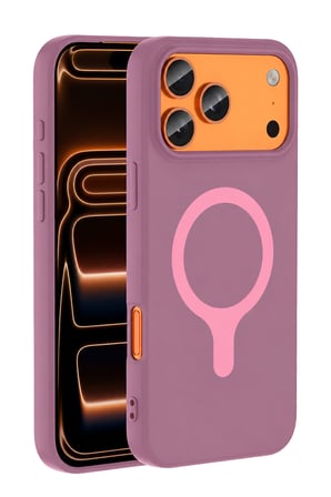 Joko Apple iPhone 18 Pro/17 Pro Z Silikon Magsafe Kapak - Mor