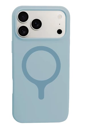 Joko Apple iPhone 18 Pro Max/17 Pro Max Z Silikon Magsafe Kapak - Açık Mavi