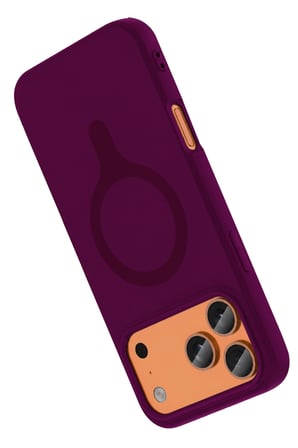 Joko Apple iPhone 18 Pro Max/17 Pro Max Z Silikon Magsafe Kapak - Bordo