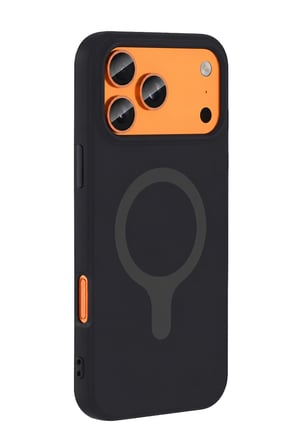 Joko Apple iPhone 18 Pro Max/17 Pro Max Z Silikon Magsafe Kapak - Siyah