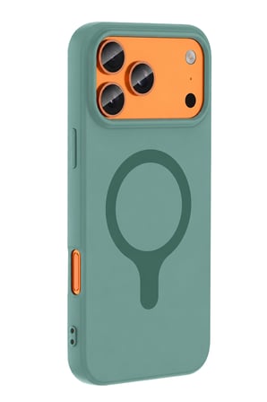 Joko Apple iPhone 18 Pro Max/17 Pro Max Z Silikon Magsafe Kapak - Yeşil