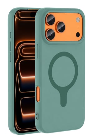 Joko Apple iPhone 18 Pro Max/17 Pro Max Z Silikon Magsafe Kapak - Yeşil