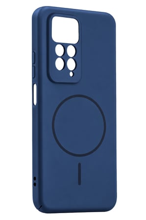 uryport Xiaomi Redmi Note 11 Pro Mika PC Magsafe Kapak - Mavi
