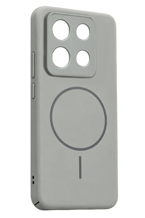 uryport Xiaomi Redmi Note 13 4G Mika PC Magsafe Kapak - Gri