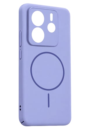 uryport Xiaomi Redmi Note 14 4G Mika PC Magsafe Kapak - Açık Mor