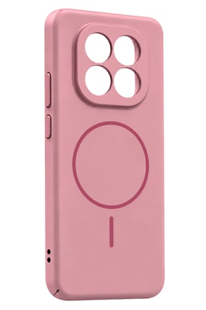 uryport Xiaomi Redmi Note 15 4G Mika PC Magsafe Kapak - Pembe