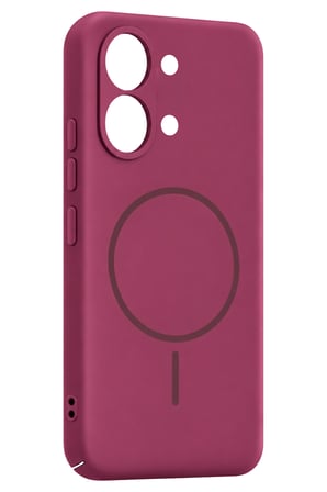 uryport Xiaomi Poco X8 Pro Max Mika PC Magsafe Kapak - Bordo