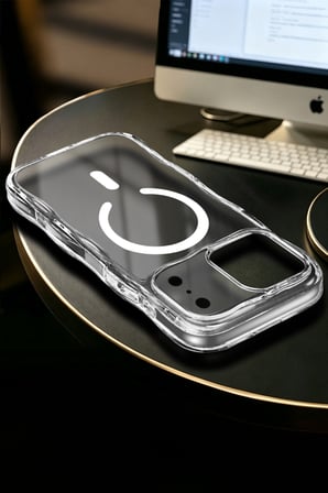 Joko Apple iPhone 18 Pro Max/17 Pro Max Vev Full Airbag Magsafe Kapak - Şeffaf