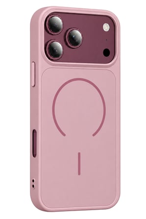 uryport Apple iPhone 18 Pro Azus Magsafe Kapak - Pembe