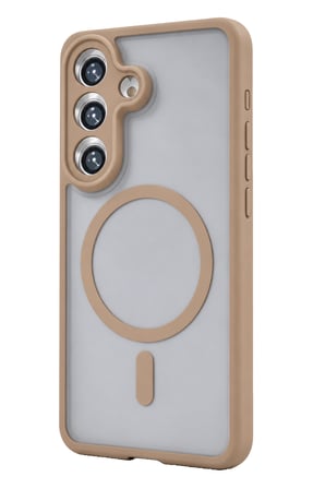 uryport Samsung Galaxy A25 5G Loji Magsafe Kapak - Çöl Titanyum