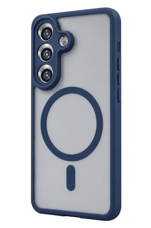 uryport Samsung Galaxy A57 5G Loji Magsafe Kapak - Mavi