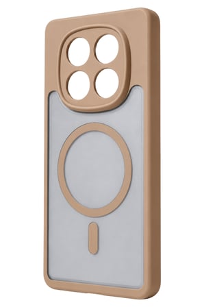 uryport Xiaomi Redmi Note 15 Pro 5G Loji Magsafe Kapak - Çöl Titanyum