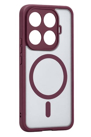 uryport Xiaomi Mi 17T Pro Loji Magsafe Kapak - Bordo
