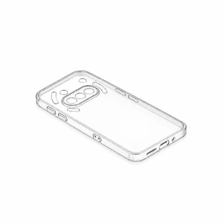 Nothing Phone 3a Şeffaf Silikon Kılıf