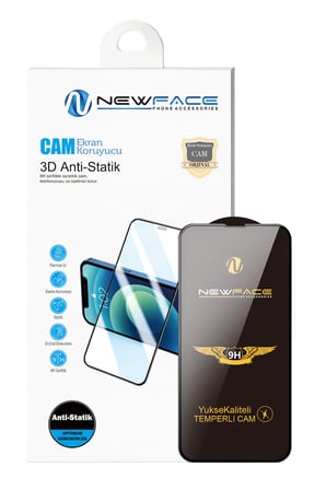 uryport Xiaomi Redmi Note 17 Pro 5G 3D Antistatik Cam Ekran Koruyucu - Şeffaf