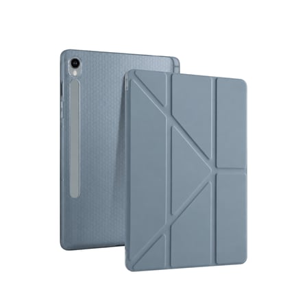 Samsung Galaxy Tab S10 FE Plus 13.1 Kalemlikli Mars Tablet Kılıfı - Koyu Gri