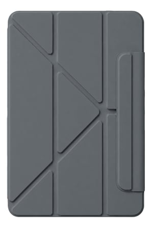 uryport Apple iPad 2025 10.9 10.Nesil (A16) Edz Manyetik Standlı Tablet Kılıfı - Koyu Gri