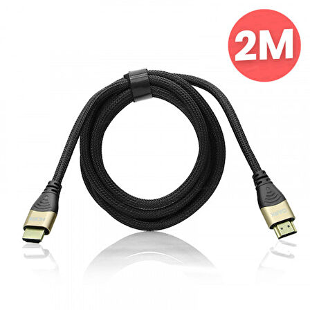 Dark DK-HD-CV20L200G 2 Mt HDMI to HDMI 4K 60p 18Gbps 2.0b HDMI Görüntü Kablosu