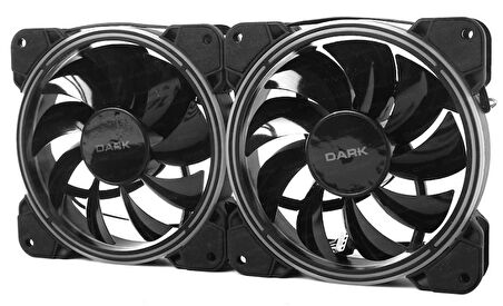 DARK SIVI SOĞ DKCCW246 FRGB 240mm LED FAN