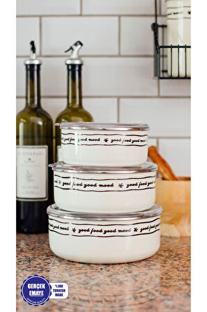 Mood Vakum Kapaklı Saklama Kabı Seti (Tüm Ocak Tiplerinde Kullanılabilir)