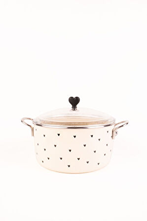 Black Cupid Emaye Fritöz/Kızartma Tenceresi